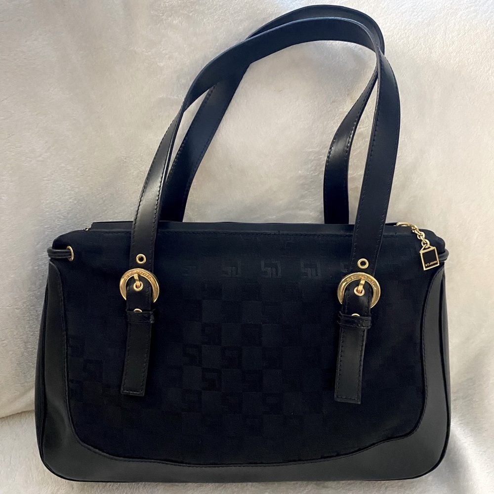 ST. JOHN black handbag